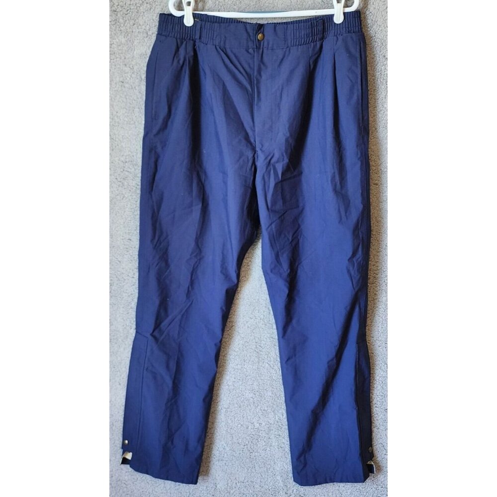 Tourney Gore Tex Blue Outdoors Pants Waterproof Windproof Size XL‎ - Large
